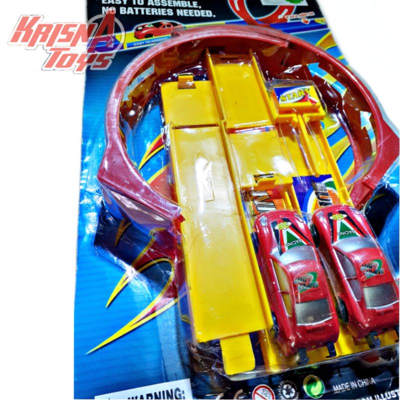 Mainan Anak Mobil Track Racing car track attack/Mobil trek hot well