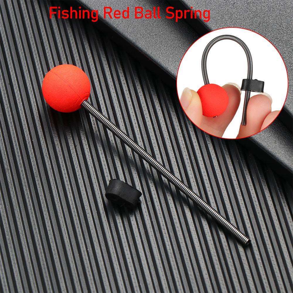 Top Fishing Red Ball Spring Hot Peralatan 9cm 10cm 12cm 14cm Alat Pancing