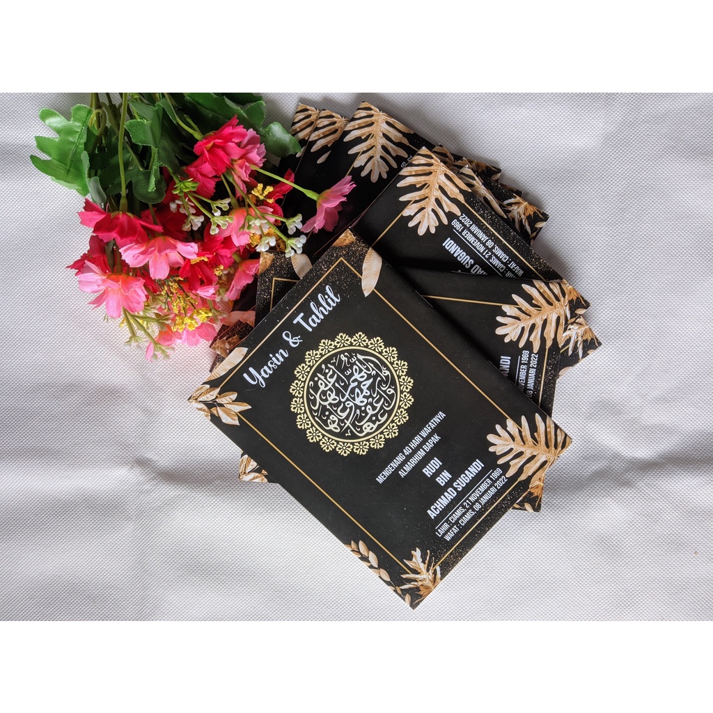 Cetak Yasin & Tahlil