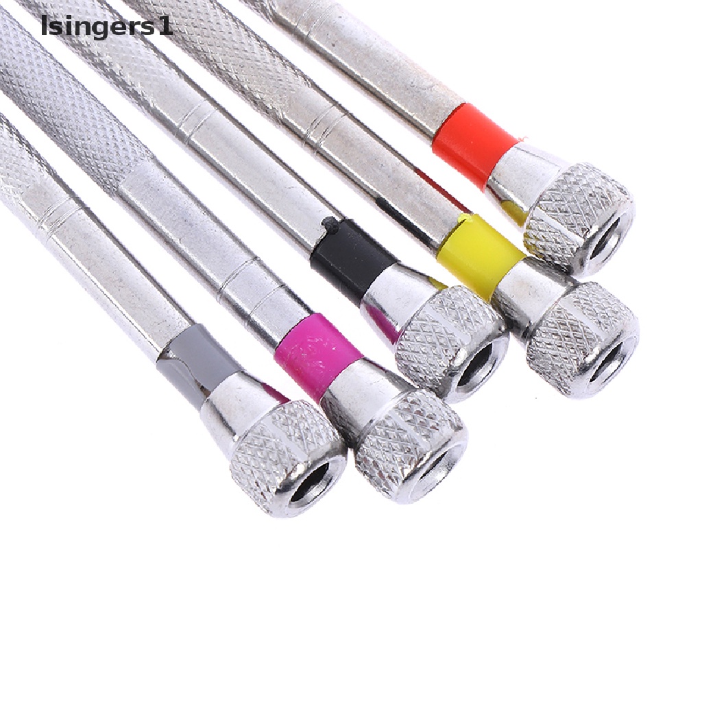 (lsingers1) 5pcs / Set Obeng Presisi Untuk Reparasi Kacamata / Jam Tangan / Perhiasan