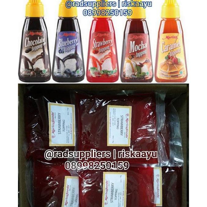 

ENAK Marizza Topping Strawberry 1kg, Spesial Price, Terbaik&Termurah TERLEZAT