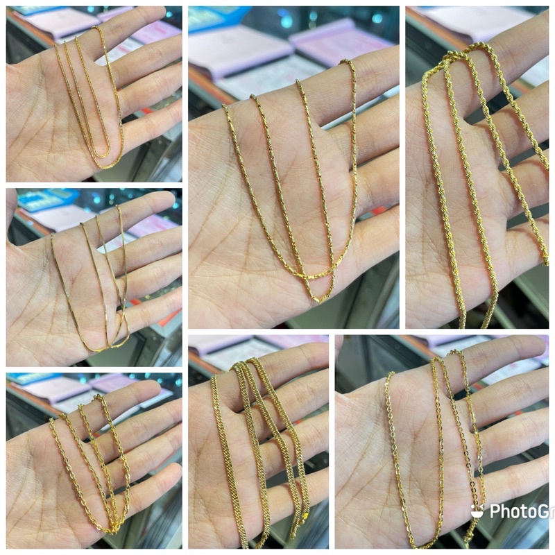 Kalung 3 gram emas kadar 375/420%