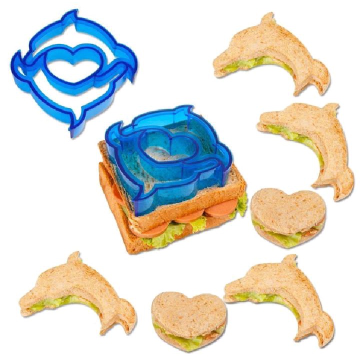 Cetakan Roti Tawar Bentuk Animal Star Love Lucu Bagus Sandwich Cutter Bread Mold / Cetakan Kue Kering