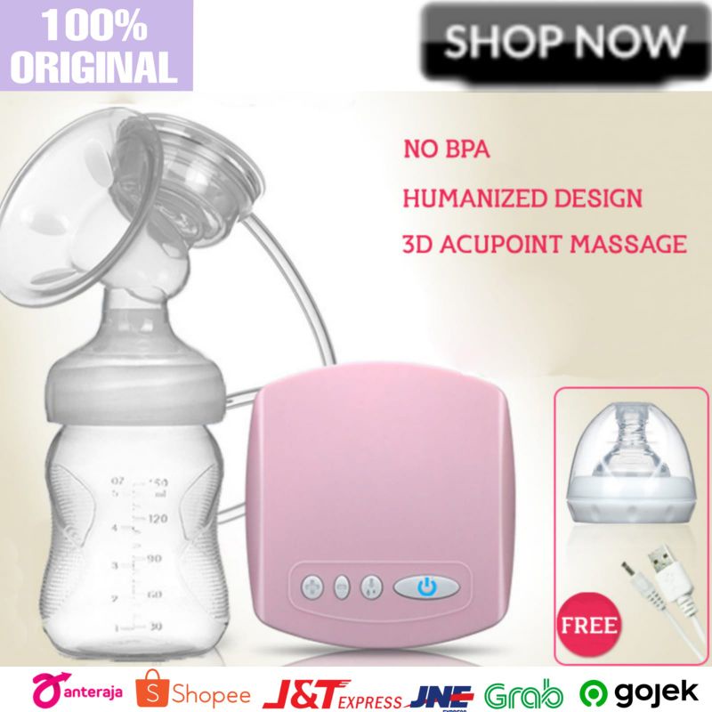 Pompa ASI Elektrik Otomatis Milk Breast Pump