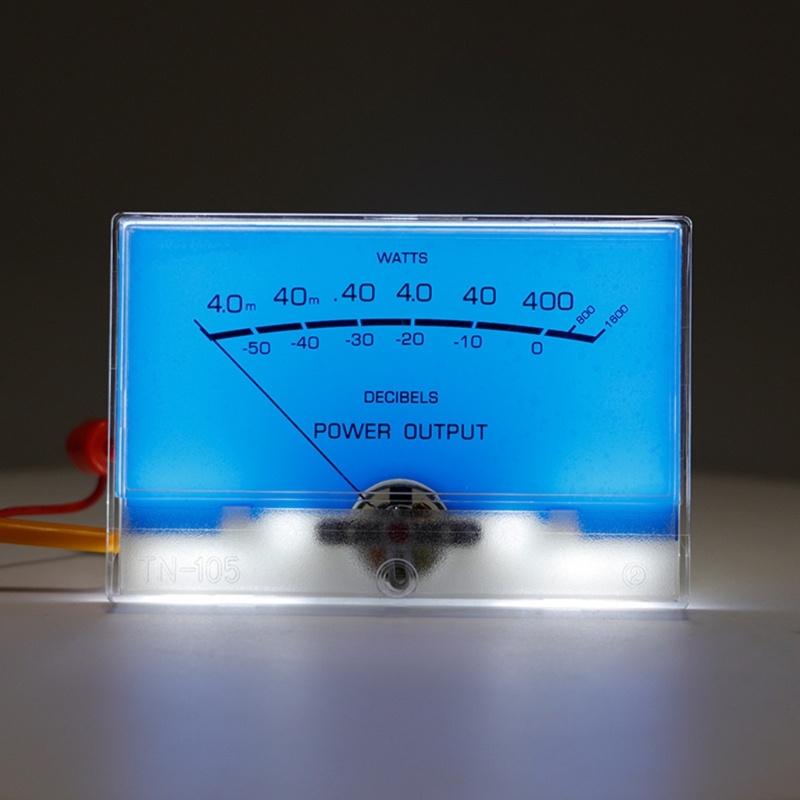 Zzz VU-Ammeter DB-Meter Power Discharge Mixer Dengan Lampu Belakang