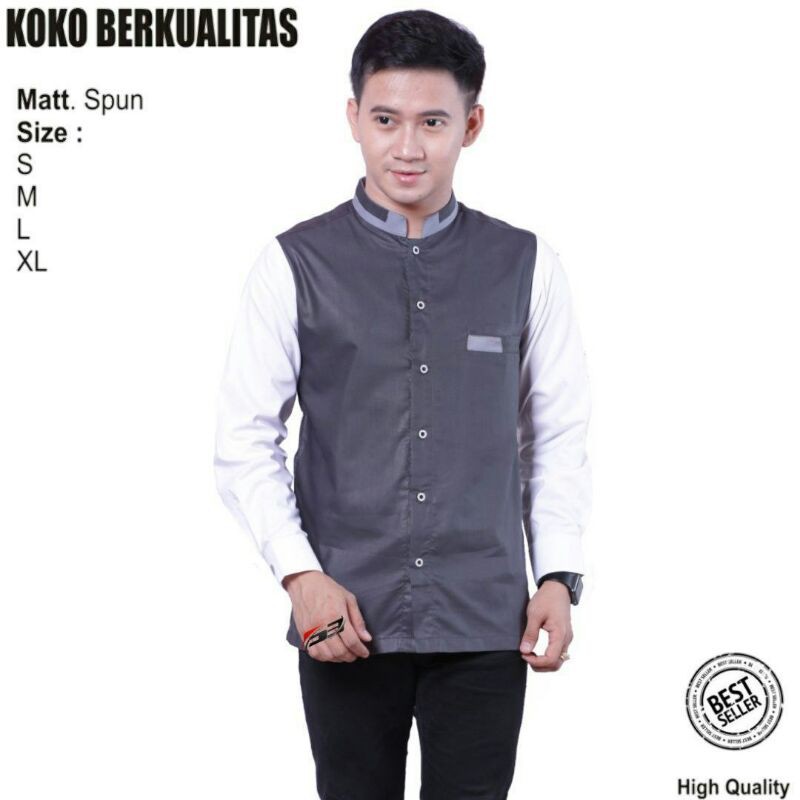 bajupria baju koko koko gus azmi koko murah koko seragam koko hadroh koko keren baju fashion