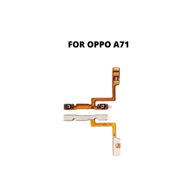 FLEXIBLE FLEKSIBEL VOLUME VOL TOMBOL VOLUME OPPO A71 A 71 tombol volume
