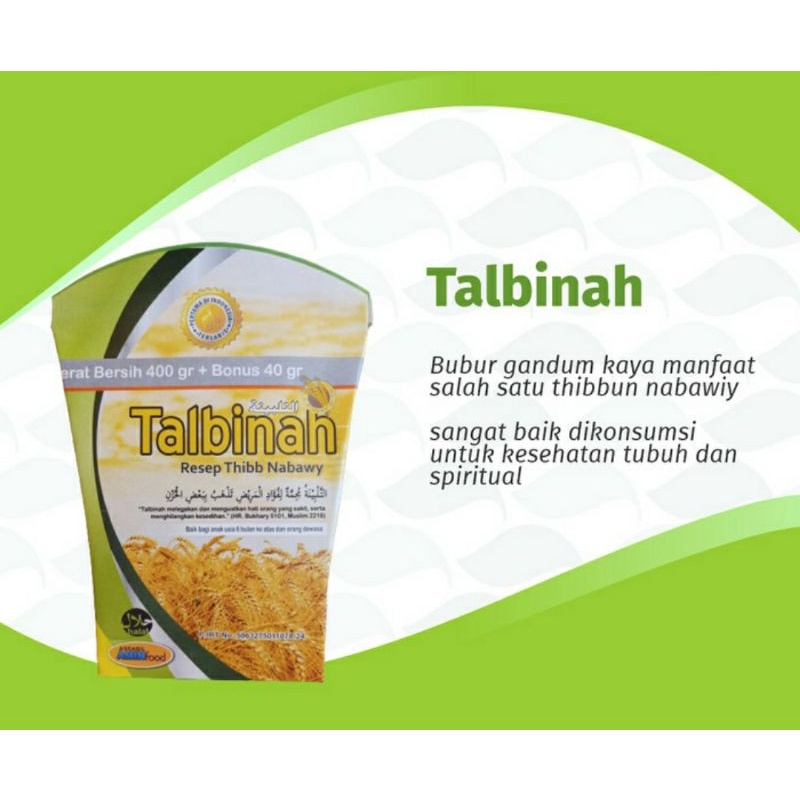 

Tepung Gandum Asli Talbinah 400gr
