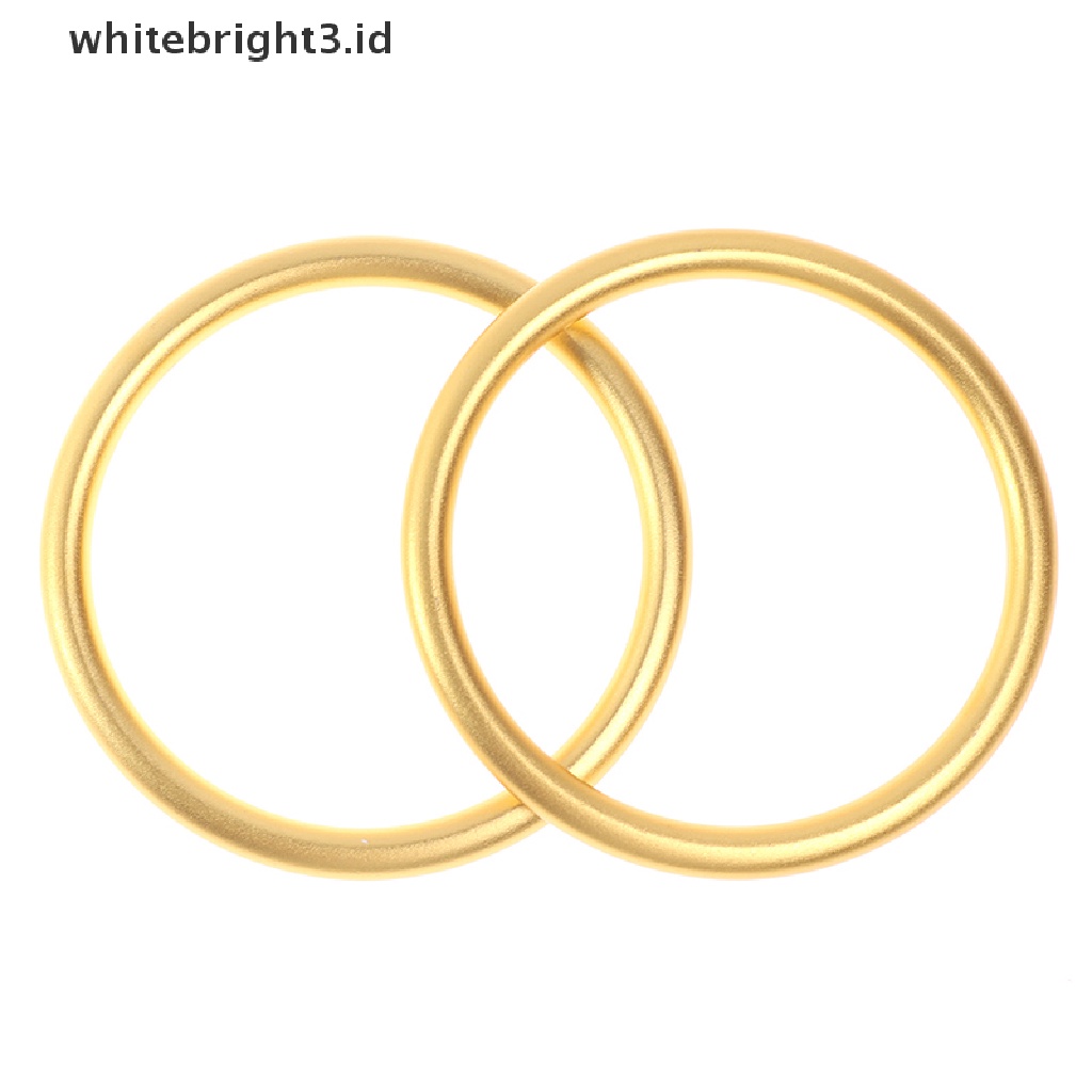 (whitebright3.id) 2pcs Sling Ring Bahan Aluminum Untuk Gendongan Bayi