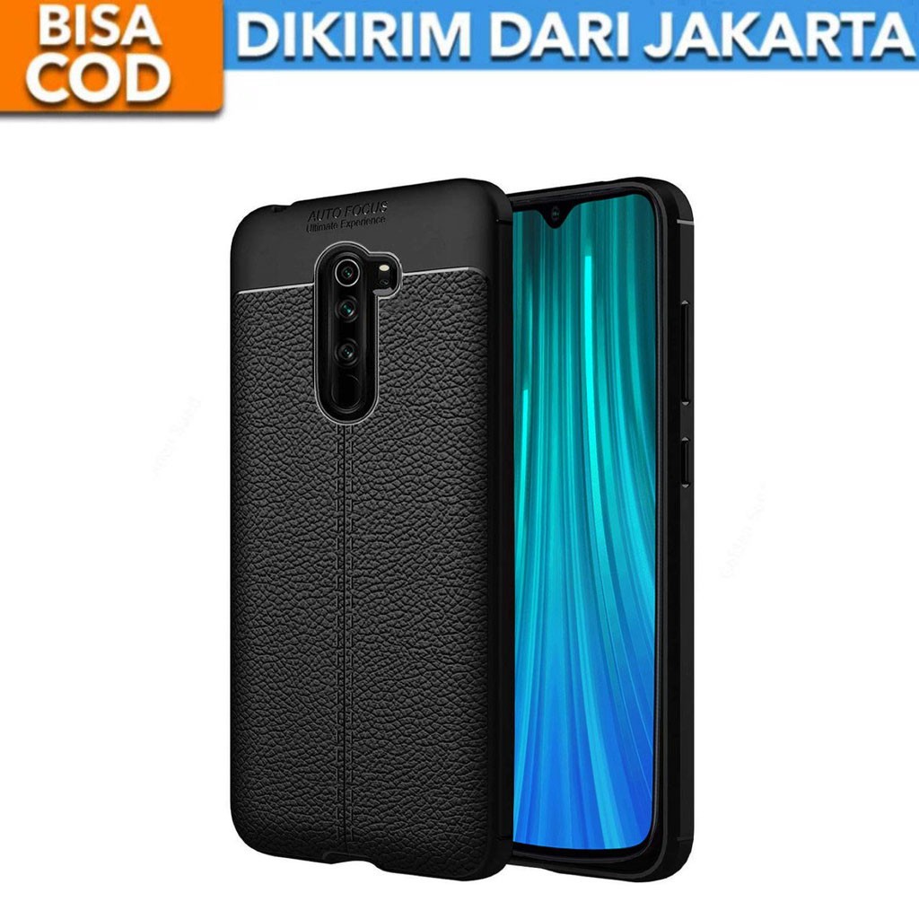 Case Auto Focus Xiaomi Redmi Note 8 Pro Leather Experience SoftCase Slim Ultimate / Casing Kulit