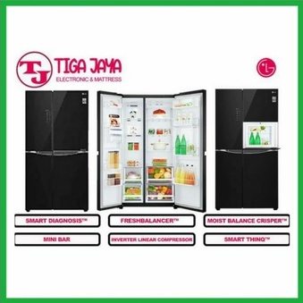 LG GC-C247UGUV KULKAS SIDE BY SIDE GCC247UGUV Promo