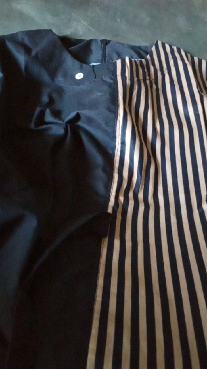 Tey-17 Batik Wanita Asj Sa Hrb026 Kenongo Kemeja Tosca Pendek