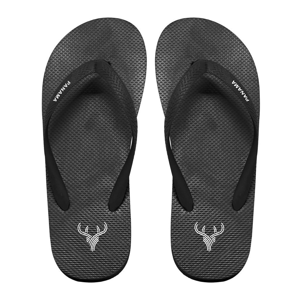 Sandal Panama Basic / Sendal Jepit Pria Hitam