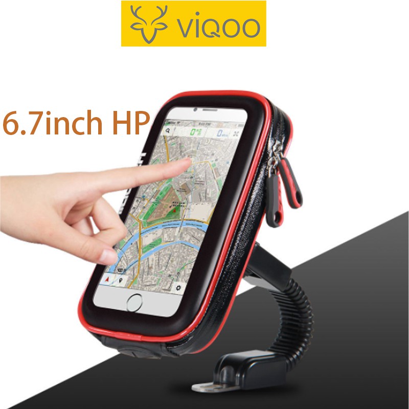 【COD】Viqoo 360°rotating Holder Motor Stand Waterproof Holder Foldable Universal HP Holder MH02/M13 Holder