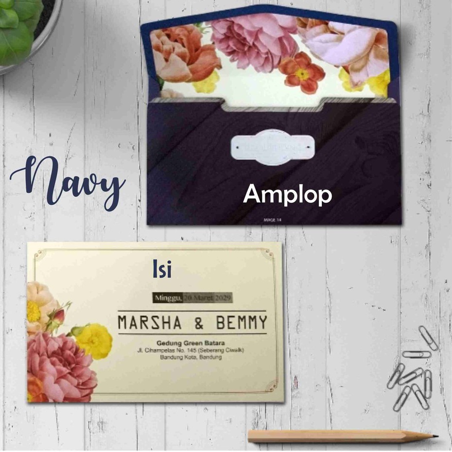 

Undangan Pernikahan Amplop Eksklusif harga Ekonomis