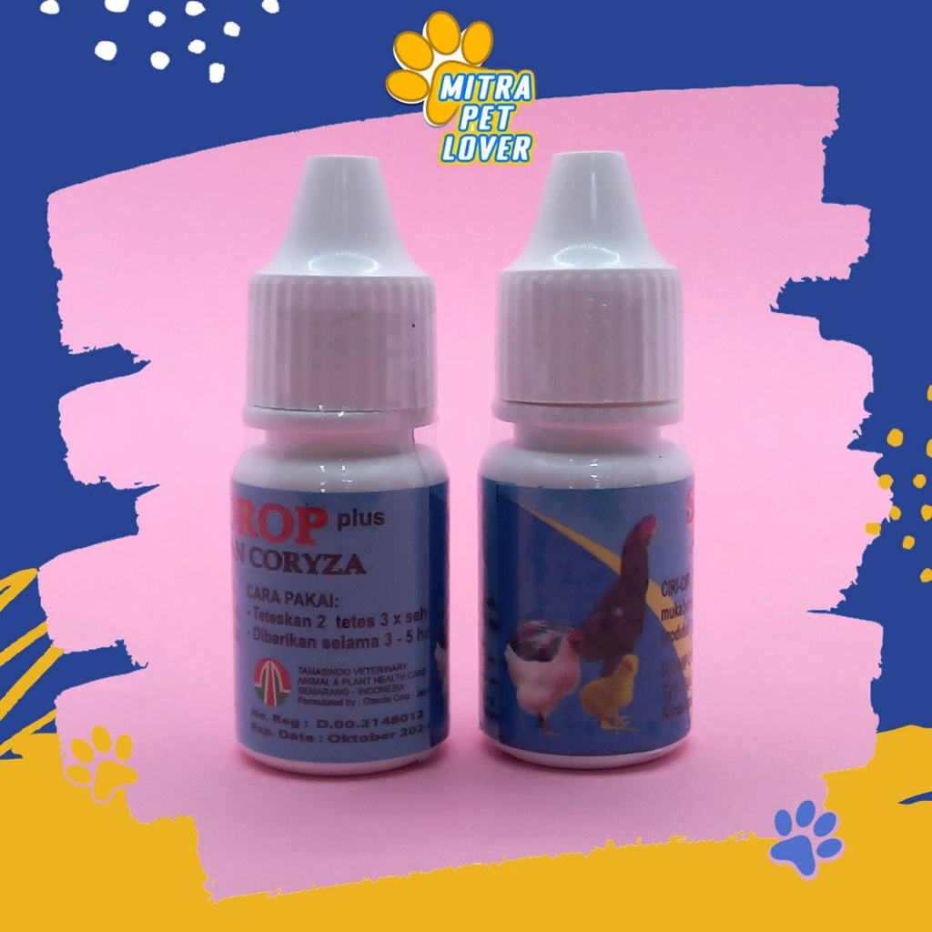 OBAT PILEK SESAK NAFAS AYAM &amp; UNGGAS - SNOT DROP 10 ML ORIGINAL - ANTI SNOT CORYZA PILEK RADANG BENGKAK BERSIN NGOROK PADA CHICKEN - MURAH ASLI GARANSI - PET ANIMAL HEALTHCARE &amp; VETERINARY TAMASINDO OBAT KESEHATAN &amp; VITAMIN HEWAN PELIHARAAN MITRAPETLOVER