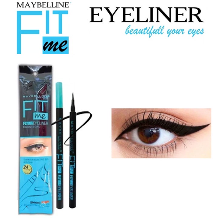 Beauty jaya - Eyeliner Spidol Maybelline Fit Me Waterproof - Tahan Lama