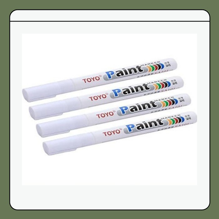 Spidol Ban TOYO - Spidol ban paint marker mobil motor TOYO original