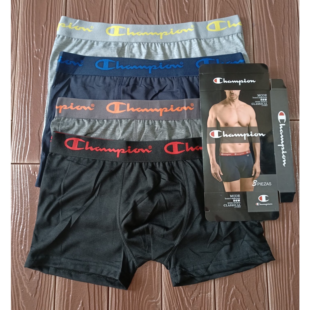 3 PCS CELANA DALAM BOXER PRIA / BOXER CAMPION