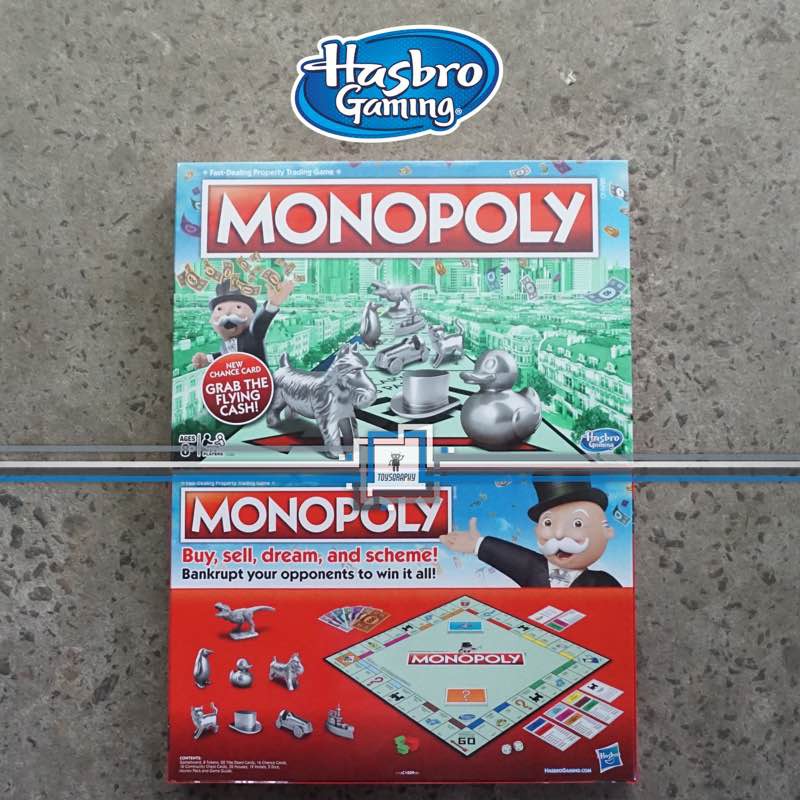 Jual Hasbro MONOPOLY / MONOPOLI Classic Board Game ORIGINAL Licensed ...