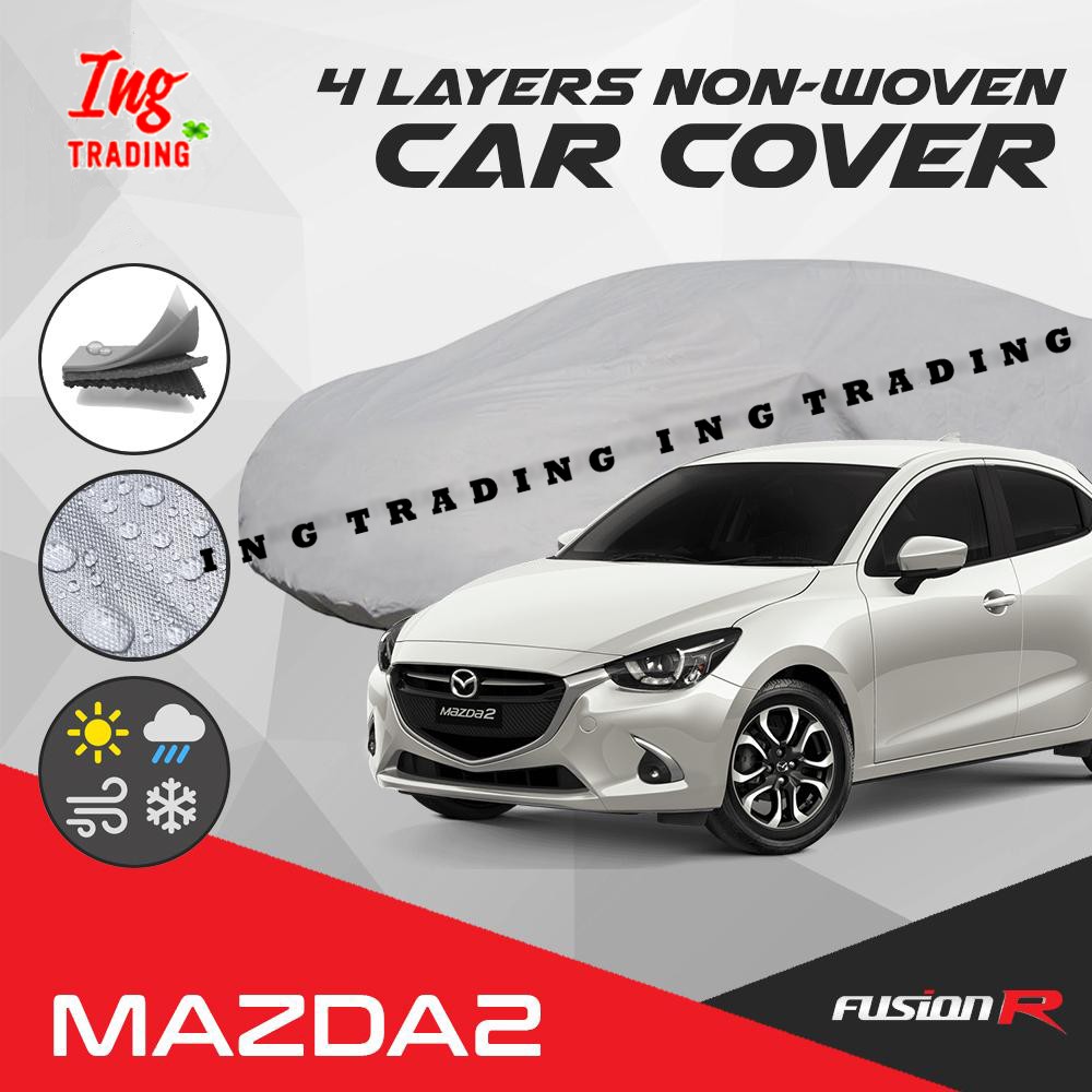 Cover Sarung Mobil MAZDA 2 MAZDA2 Fusion R 4 Layer