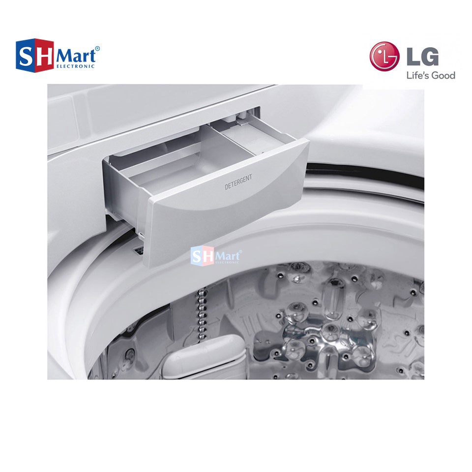 MESIN CUCI 1 TABUNG LG 12 KG INVERTER HEMAT LISTRIK T2312VS2W (MEDAN)