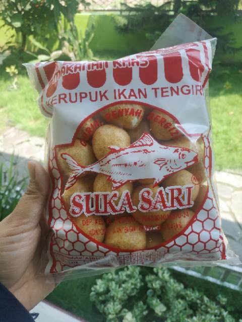 

Kerupuk Tengiri Bulat asli Khas Cilacap +- 100gr Suka Sari Fish Crackers murah