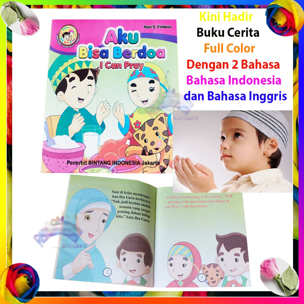 Jual Buku Anak Buku Cerita Bergambar Full Color Bilingual Buku Cerita ...