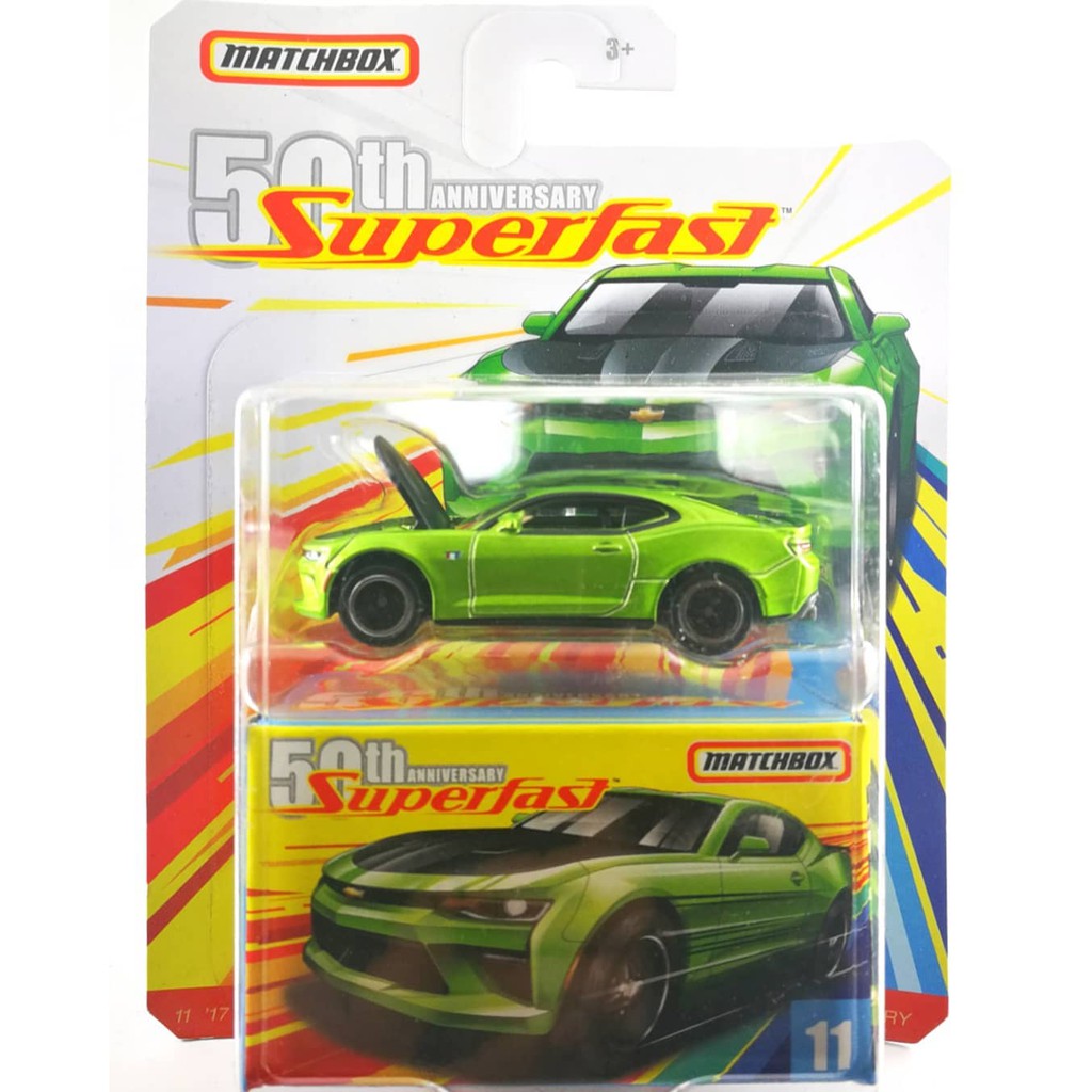 50th anniversary superfast matchbox