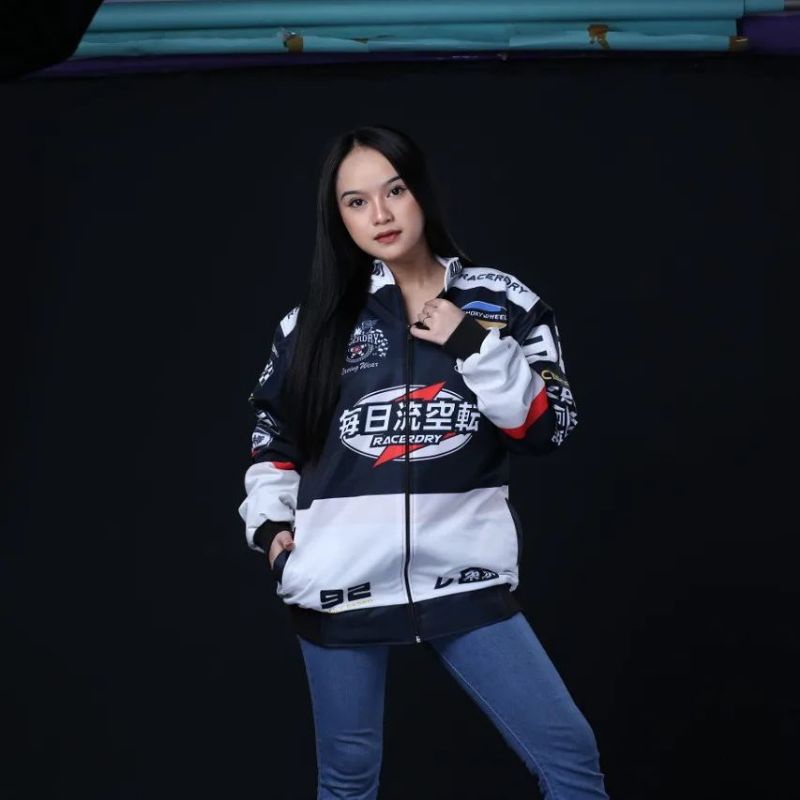 Varsity Nascar Jacket XFINITY - Jaket baseball varsity Nascar Pria Premium - jaket bomber