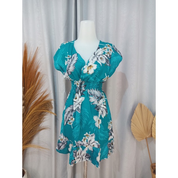 DASTER MINI MOZA RAMPEL BUSUI FRIENDLY MOTIF-Bulu Ayam Toska