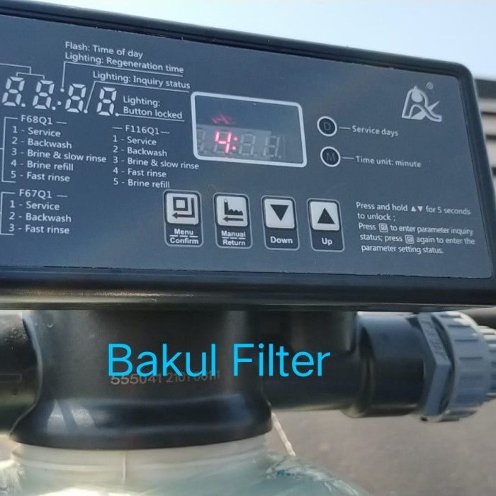 Paket filter air sumur otomatis