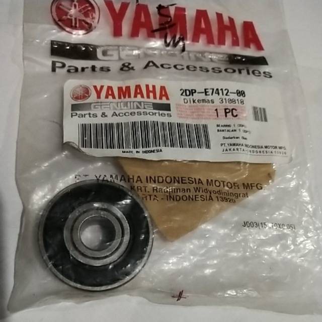 Bearing Laher As Pully Crankcase - N Max 6202 2DP-E7412-00