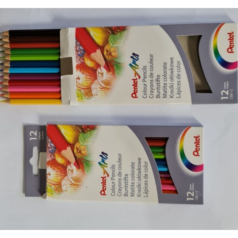 

Pensil Warna Pentel 12 warna CB 8 - 12