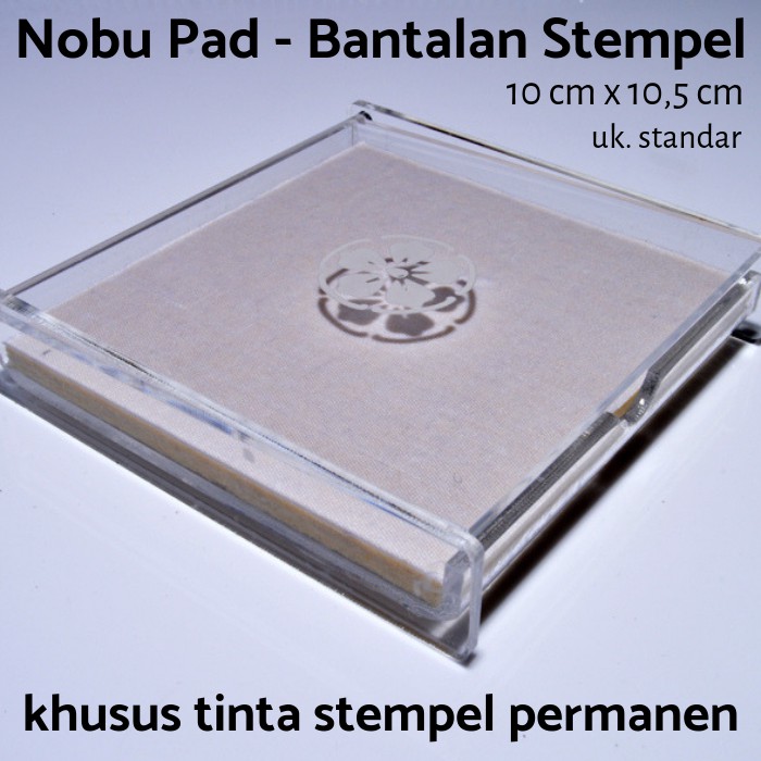 

Grosir Bantalan Stempel - Lambat Kering - Tinta Stempel Permanen - Nobu Pad - Standr dan Ink Elegan