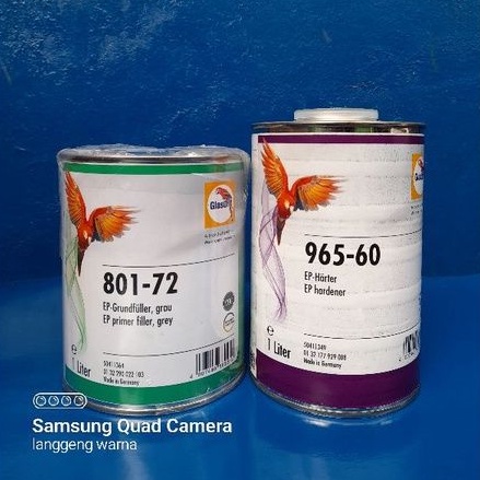 Glasurit 801-72 VOC Epoxy Primer Filler Grey (Anti Karat Plat)