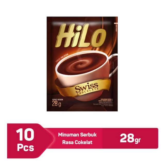 

HiLo Swiss Chocolate 28g x 10 sachet