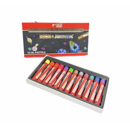 

Limited Crayon Titi- Joyko Neon And Metallic 12 Warna/ Oil Pastel Metalik Bagus