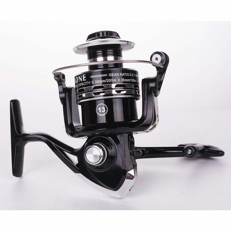 Reel Debao Dark Spider DS2000 Spinning Reel Pancing 5.2:1 12+1 Ball Bearing