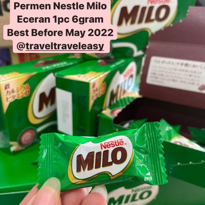 

ECERAN 1pc Permen Milo Chocolate Nestle Japan Snack Coklat Import 1pc