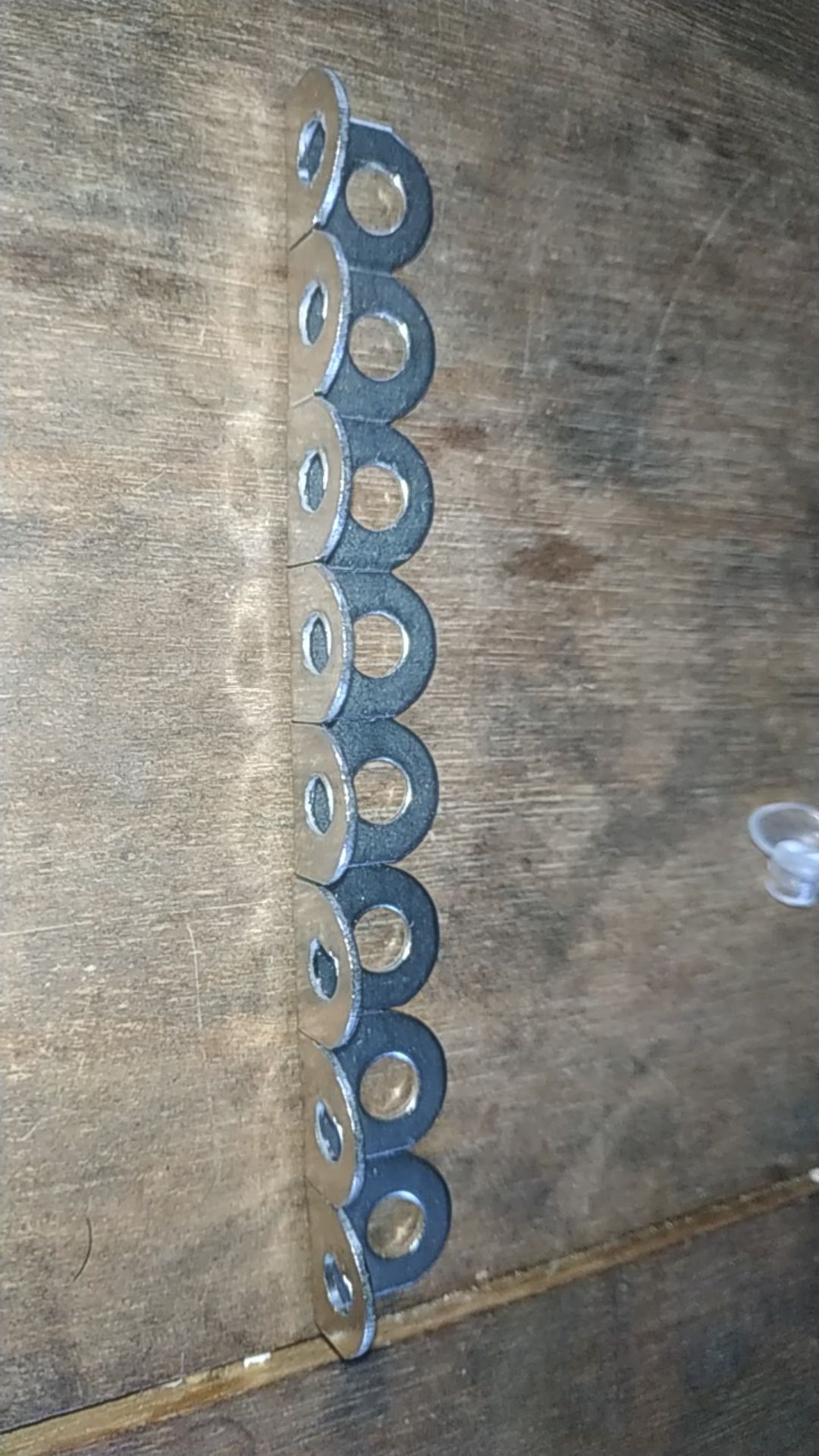 Ambalan L Siku Untuk Tatakan Kaca/kayu Akp-15mm Ss Stainless Steel.