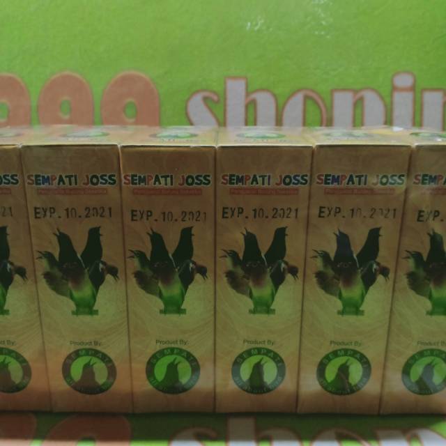 sempati joss doping vitamin burung herbal penggacor seketika stamins power full