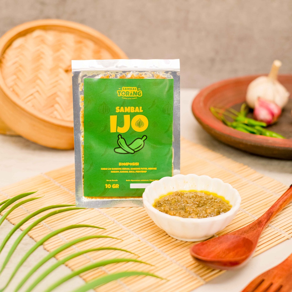 

Sambal Ijo Torang Sachet 10gr
