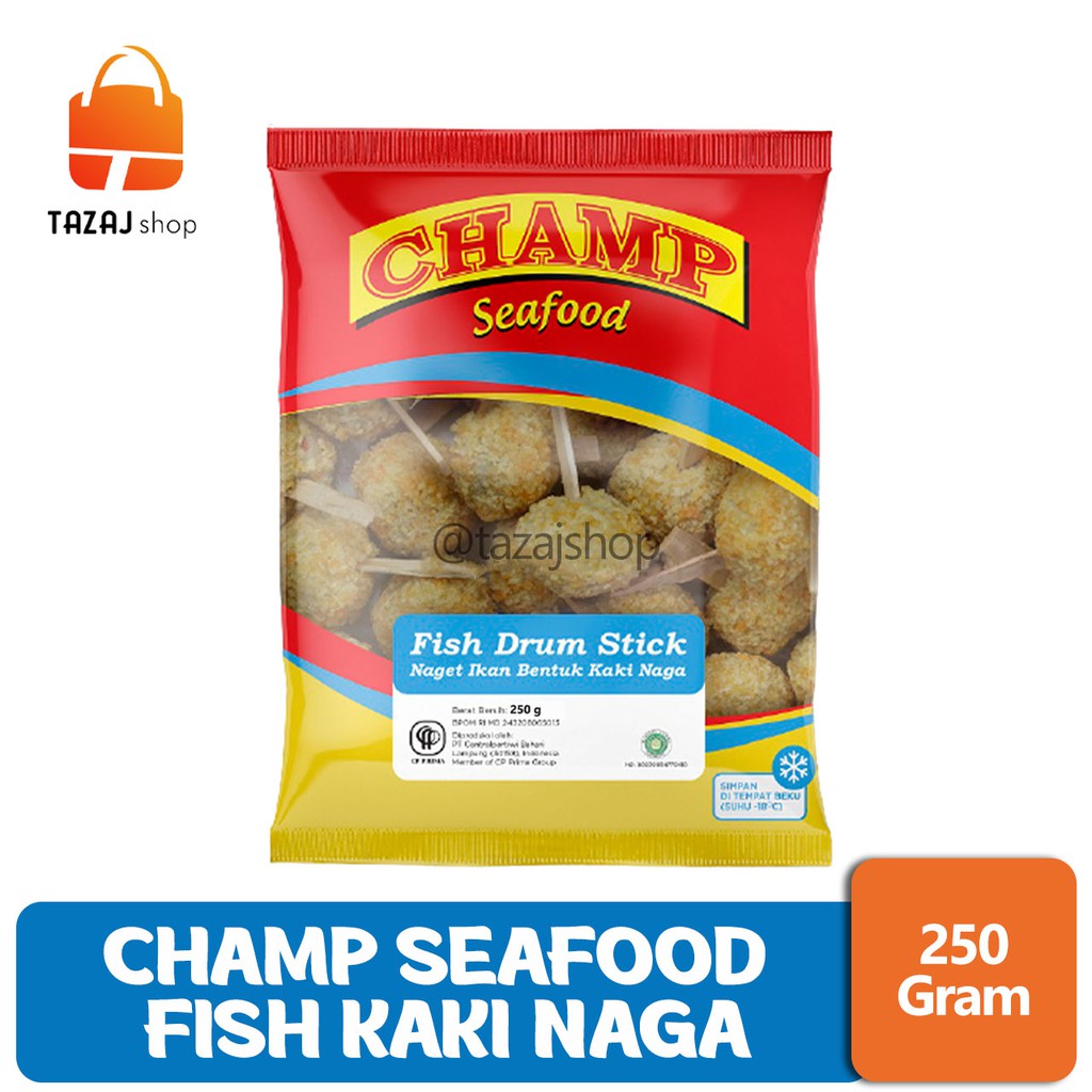 Champ Seafood Fish Drum Stick / Kaki Naga 250 Gram