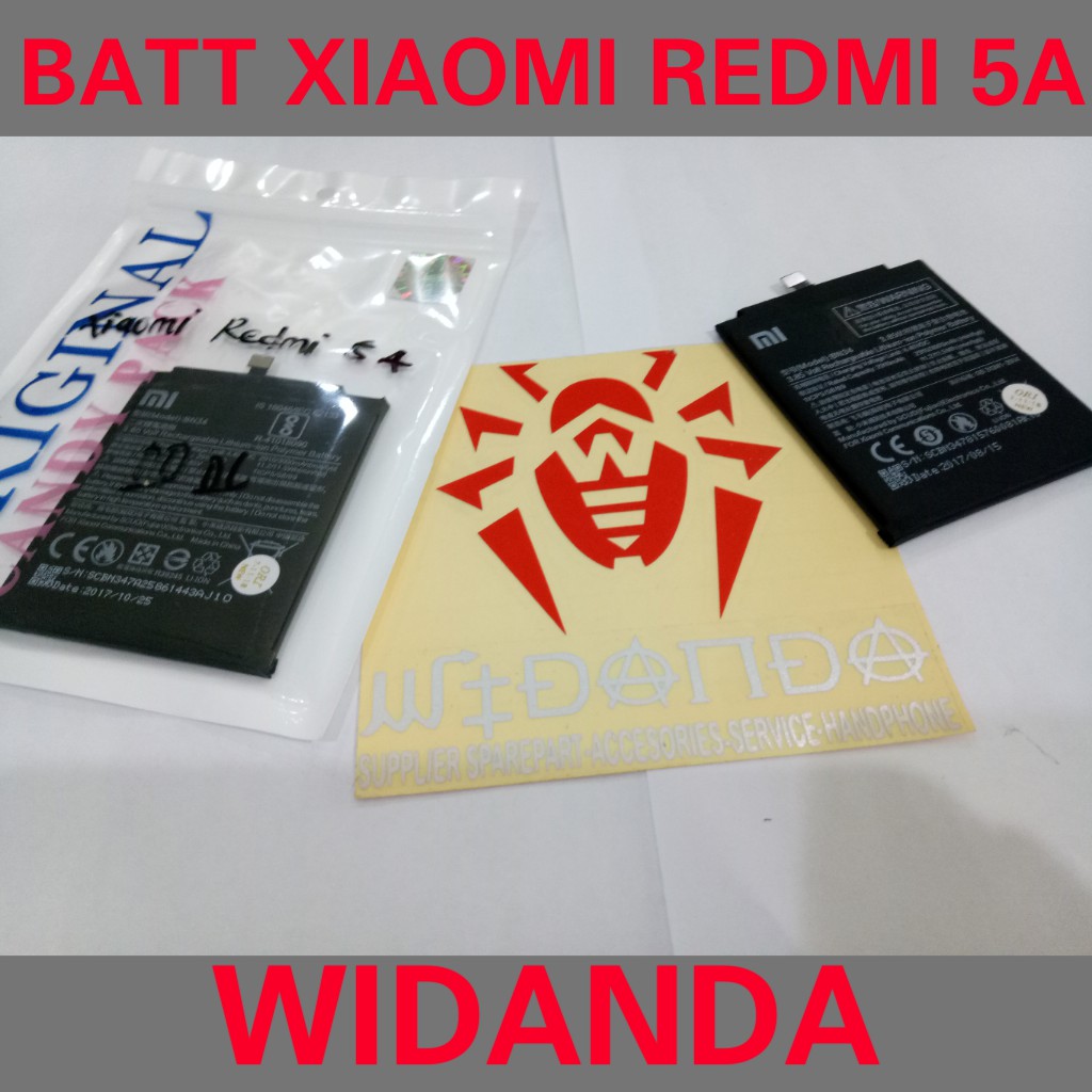 Baterai original 100%  Xiaomi Redmi 5A