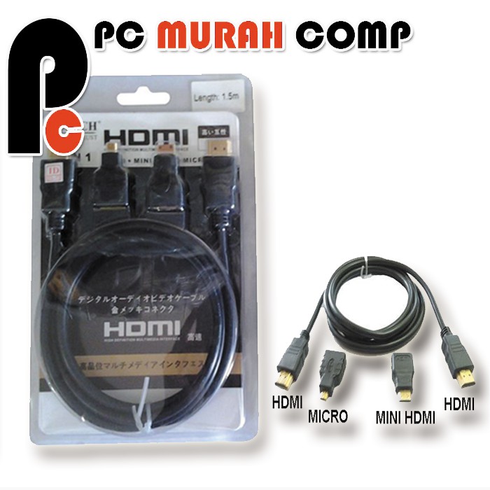 KABEL MINI HDTV MTECH 1.5M