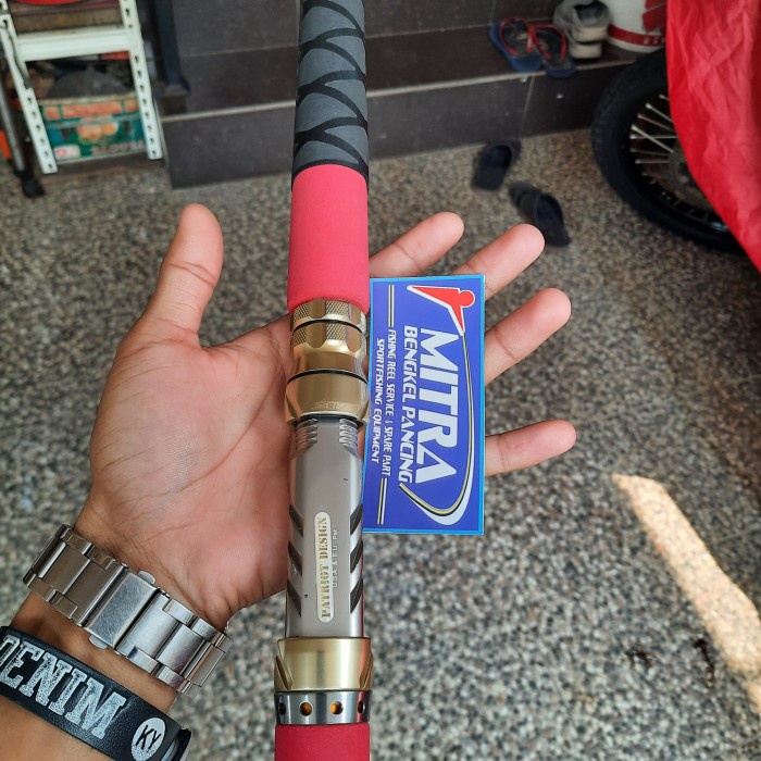 Joran jigging OH PE 4-6 7cincin FUJI SIC by PATRIOT DESIGN