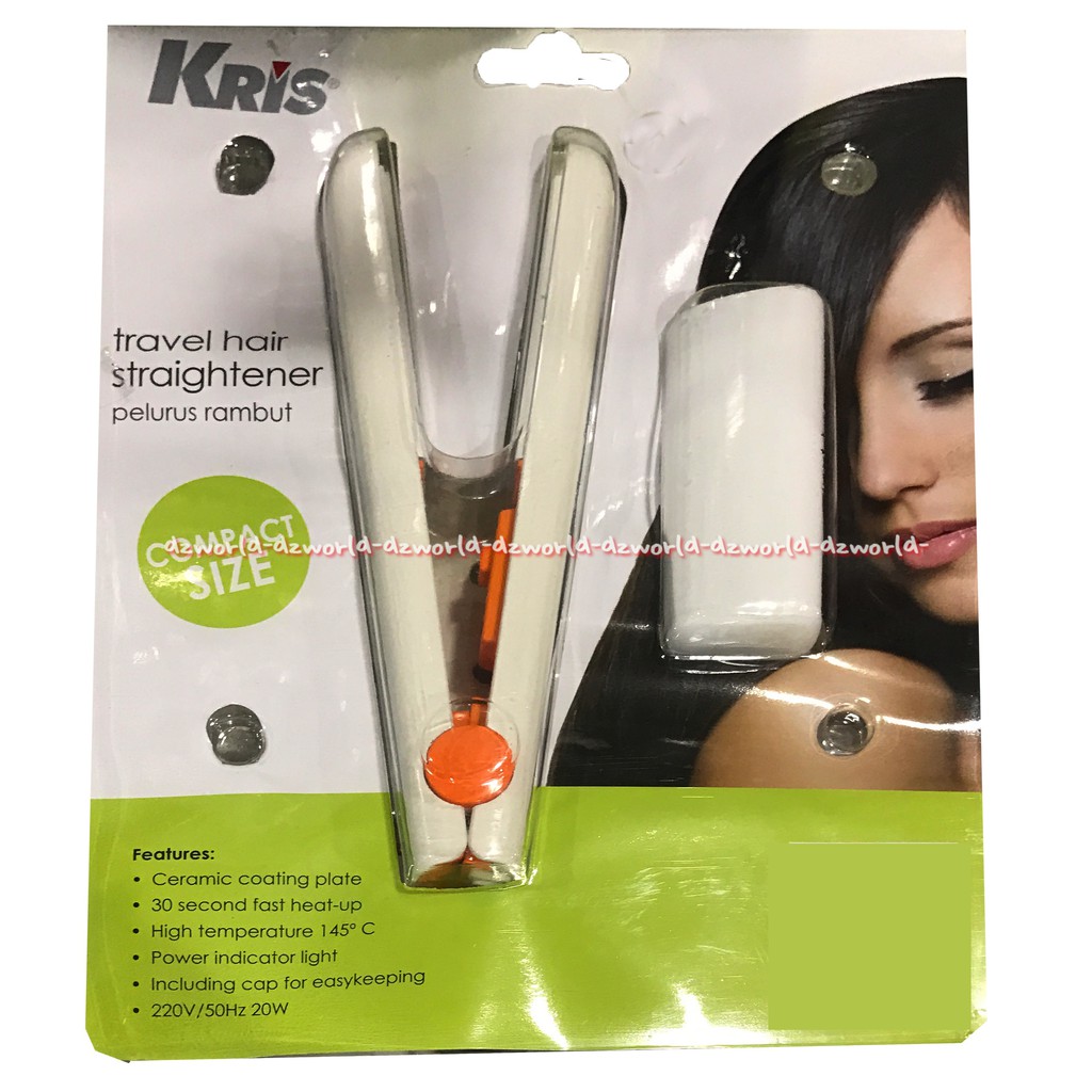 Kris Travel Hair Straightener Alat Pelurus Rambut Catok Rambut Mini Catokan Rambut Untuk Travelling Alat Meluruskan Rambut Hairs Krisbow For Travel