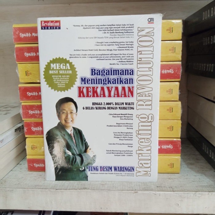 novel wattpad murah Marketing Revolution - Tung Desem Waringin novel remaja, novel islami, buku moti