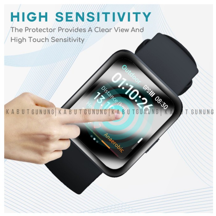 Anti Gores Screen Protector 3D Full Cover For Redmi Watch 2 Lite